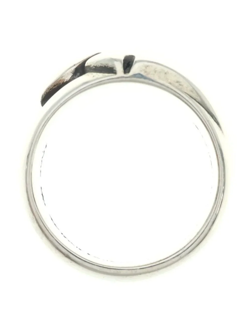 Chrome Hearts Single Flerknee Silver Ring